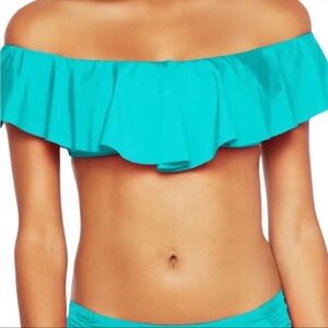 NEW TRINA TURK OFF SHOULDER SWIMM TOP ONLY !!!!